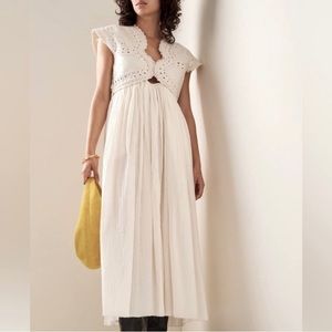 Sea New York cream dress, NWT, size large